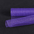 Purple Line - Deco Mesh Wrap Metallic Stripes ( 21 Inch x 10 Yards ) FuzzyFabric - Wholesale Ribbons, Tulle Fabric, Wreath Deco Mesh Supplies