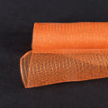 Orange - Deco Mesh Wrap Metallic Stripes ( 21 Inch x 10 Yards ) FuzzyFabric - Wholesale Ribbons, Tulle Fabric, Wreath Deco Mesh Supplies